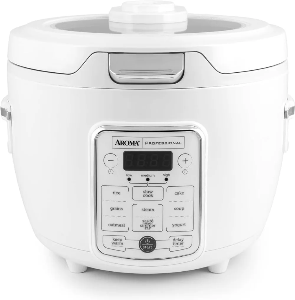 Professional 20-Cup(cooked) / 4Qt. Digital Rice Cooker/Multicooker, Programmable Digital Control with Automatic Keep Warm Mode