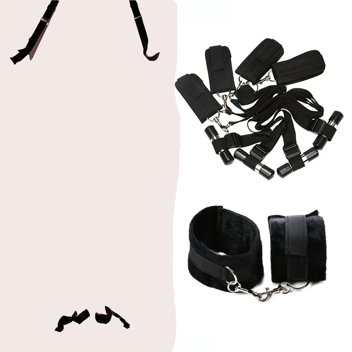 الجنس الباب شنق تكبيل BDSM الباب الجنس سوينغ اليد الساق ضبط النفس الأصفاد الإناث SM الرقيق لعبة الجنس زوجين الكبار المداعبة أصفاد مجموعة #3