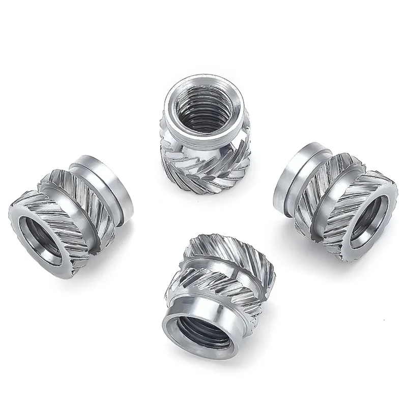 M3 M4 M5 Stainless Steel Heat Set Insert Nuts For 3d Printer Hot Melt Threaded Insertion Injection Molding Embedment Nut