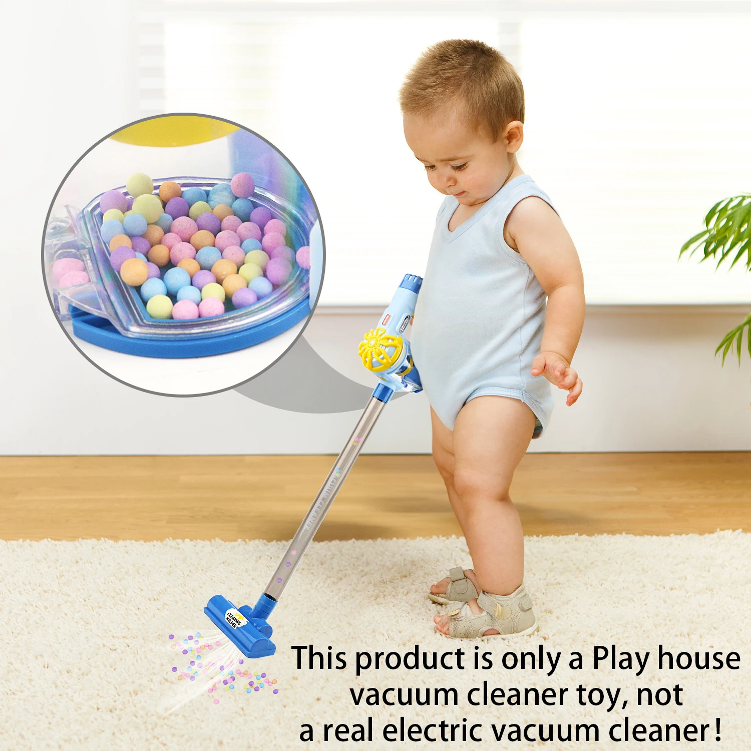 Children\'s Electric Mini Vacuum Cleaner Toy Simulation Housework Dust Catcher for Kids Birthday Gifts Educational Pretend Toys