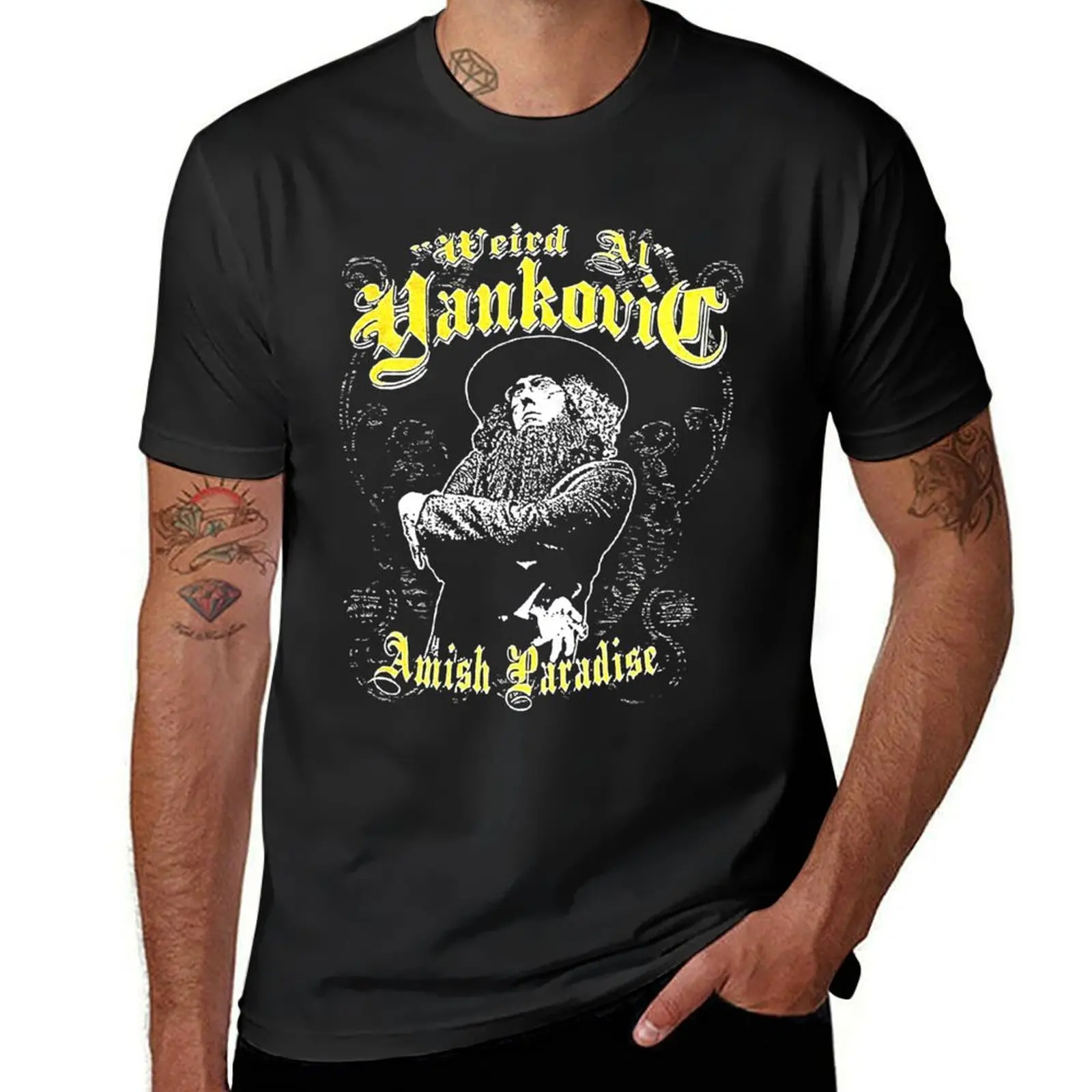 Most Important Weird Al Yankovic Amish Paradise Halloween Holiday T-Shirt cute tops sweat mens t shirts casual stylish