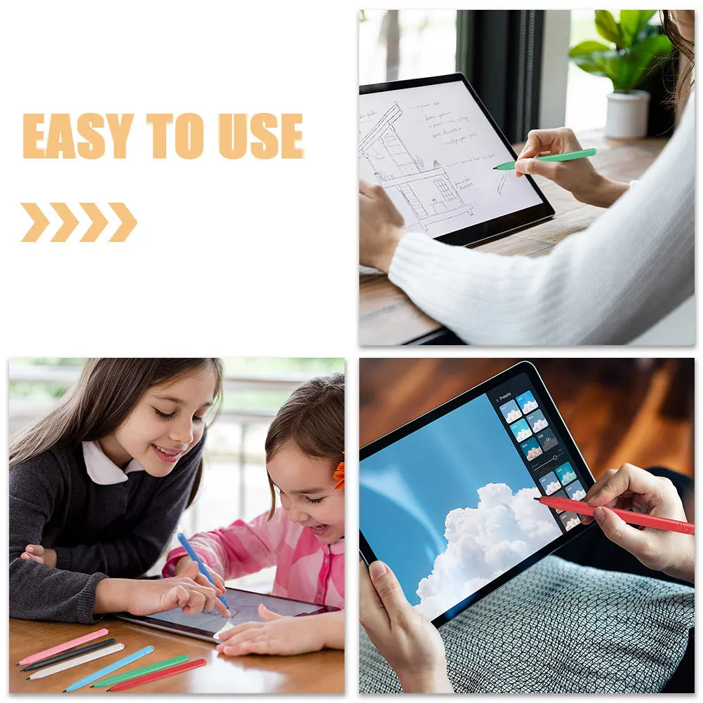 

Набор из 14 стилусов для планшетов: долговечные, прочные, пластиковые, идеально подходят для рисования, письма и работы на доске для рисования.