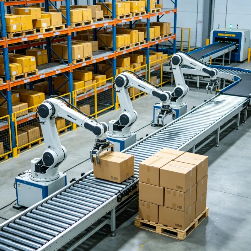 Automatic Picking Collaborative Robot Efficient Sorting for Production Line