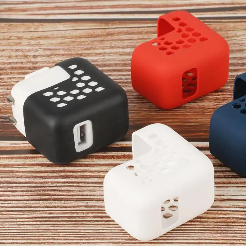 Charger Protector Case Protective Cover Power Adapter Soft Silicone Case Skin For MacBook Pro 67W Charger Power Adapter Case