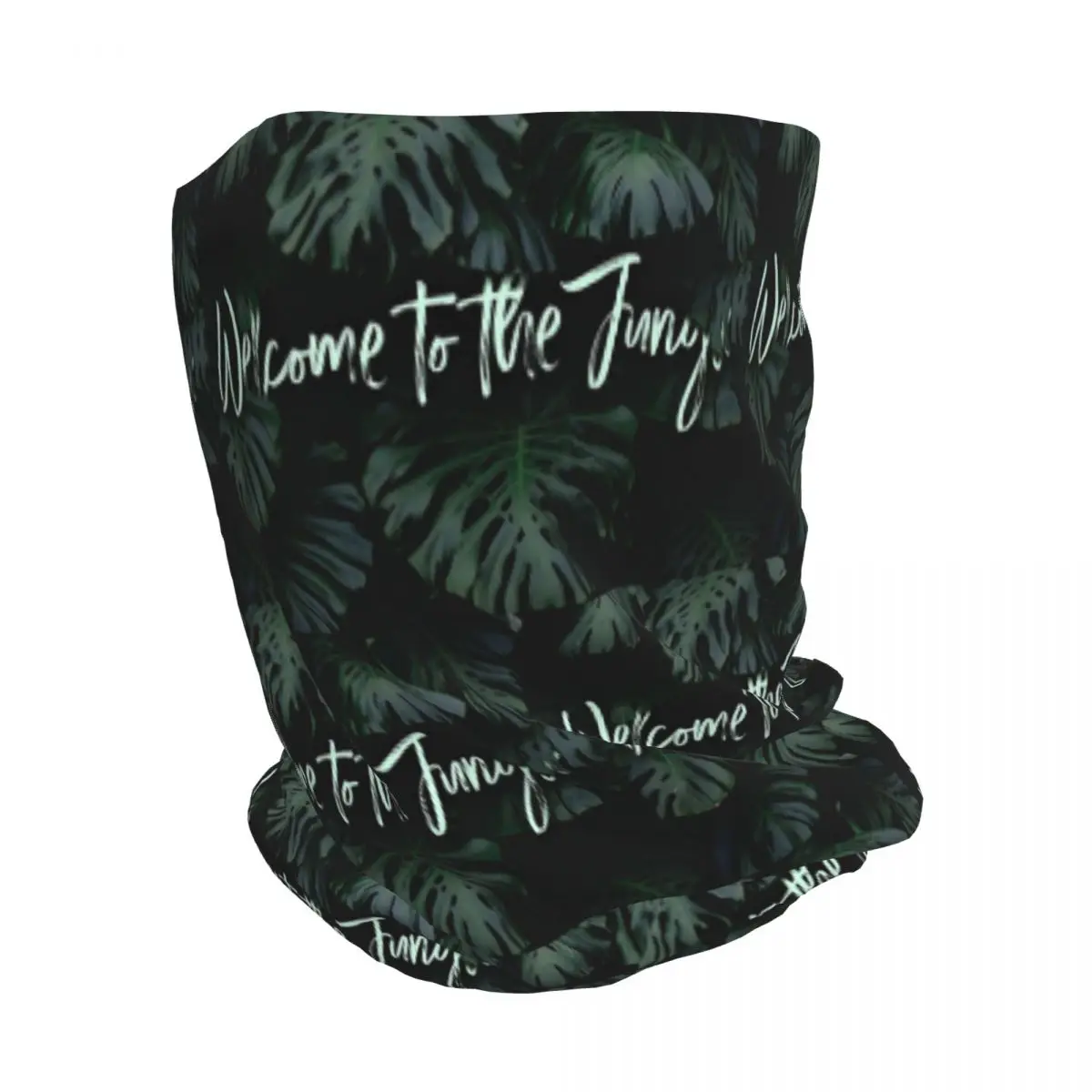 Welcome To The Jungle Tropical Digital Bandana Neck Gaiter Face Scarf Multi-use Balaclava Beanies Hat for Men Women Windproof
