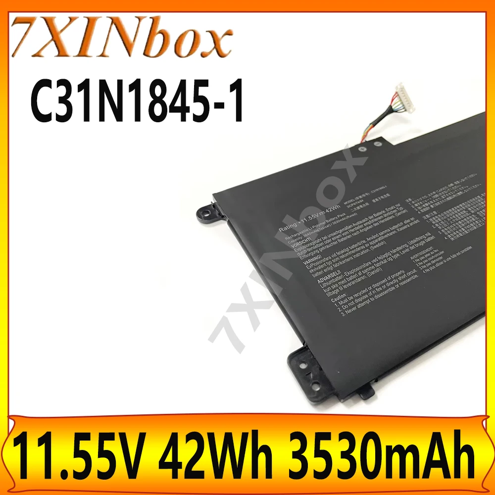 

7XINbox 11,55 В 42 Втч 3530 мАч C31N1845-1 Аккумулятор для ноутбука Asus Chromebook Flip C436FA C436FADS599T C436FADS599T C436FADS599TW