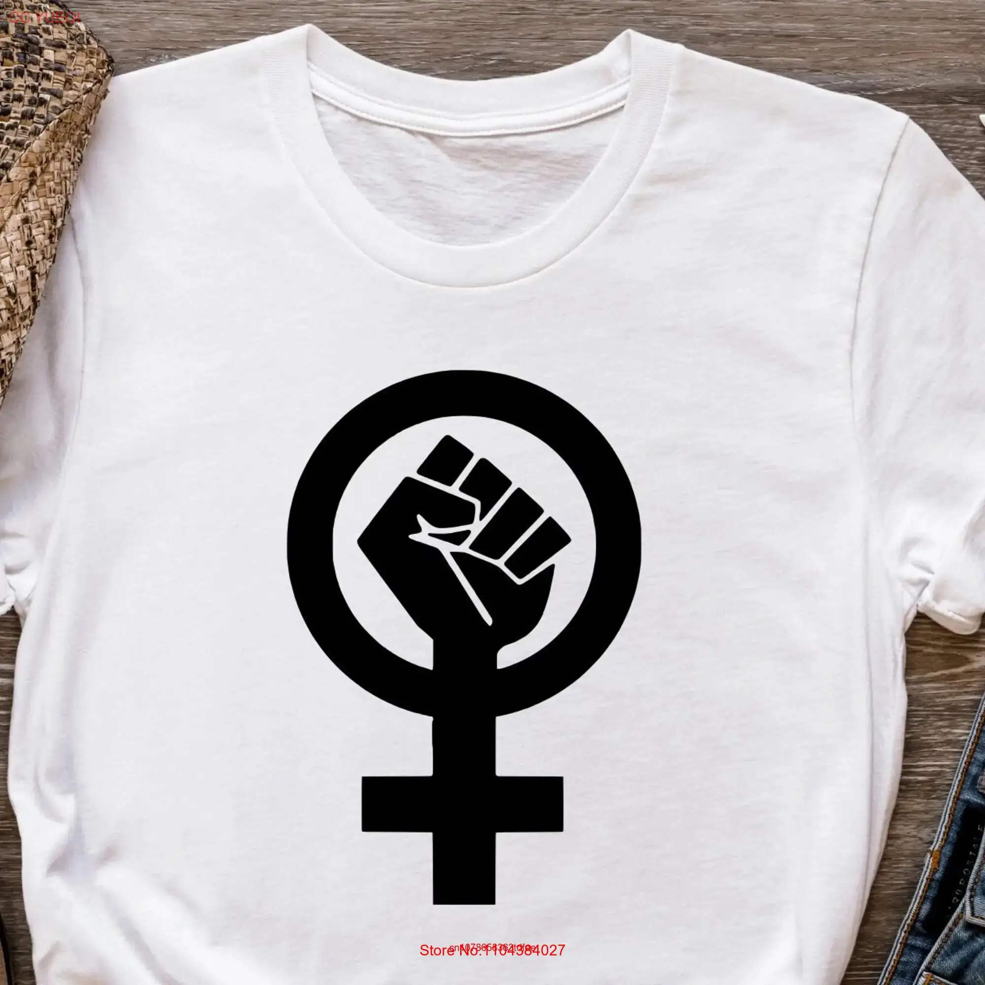 Female Symbol T Shirt Feminism Feminist Movement Pro Woman Choice Fist Girl Power Women Empowerment