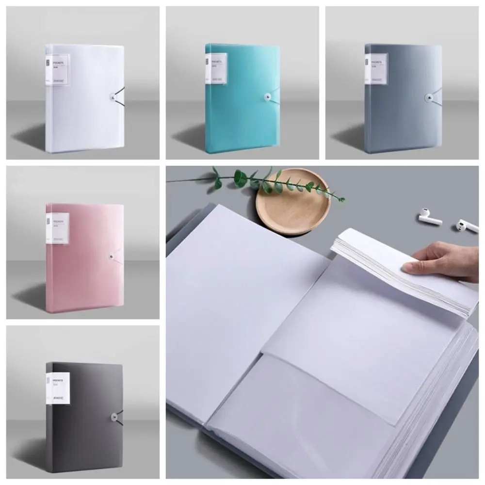 

Desktop Storage A4 File Organizer Large Capacity Multifunctional Document Organizer Dustproof Waterproof A4 File Paper Folder