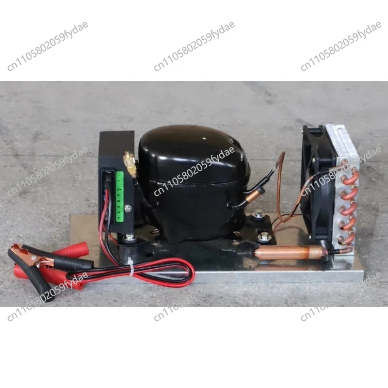 BD25HC DC Compressor Condensing Unit Micro Refrigeration Unit Air-cooled Refrigerator R134a12V24V