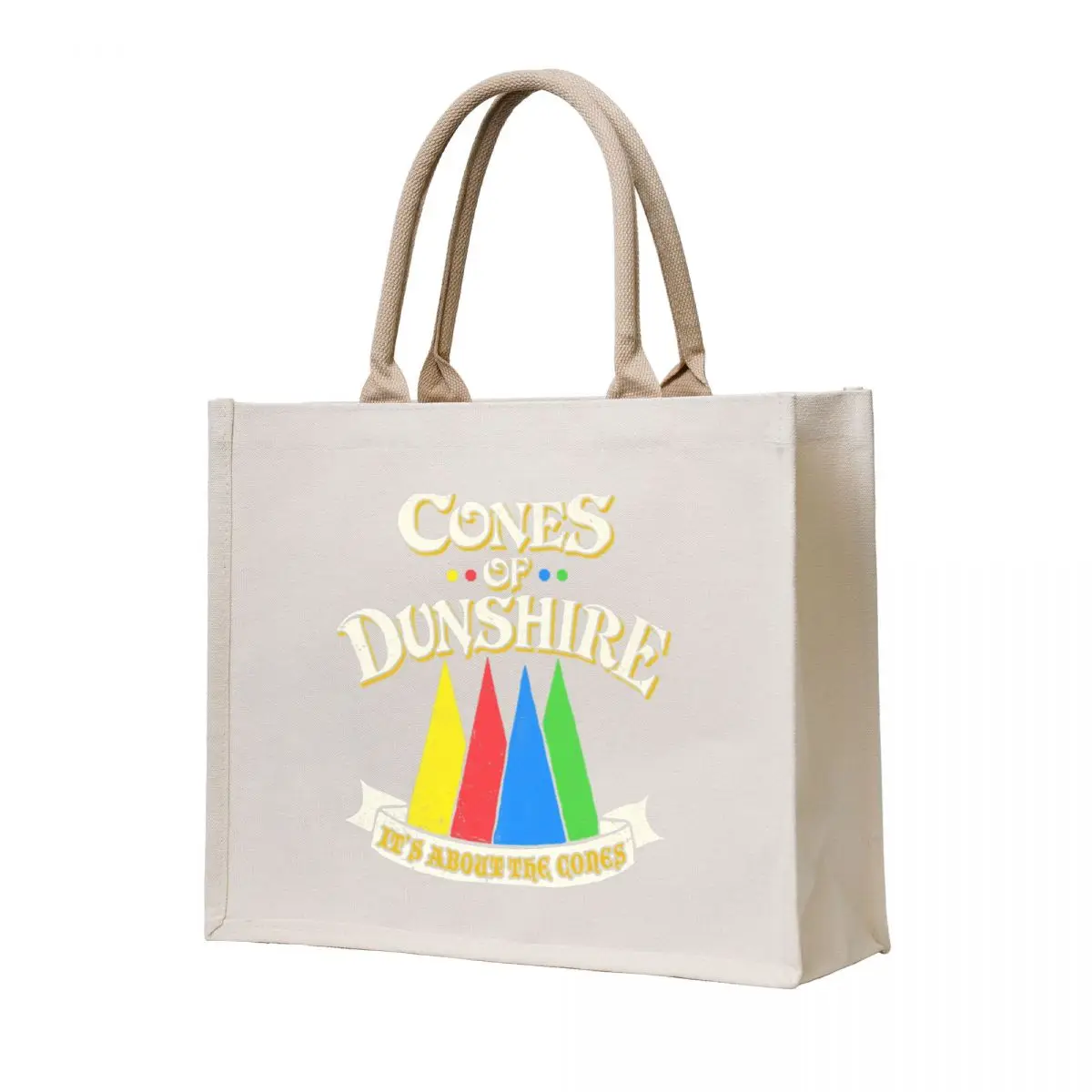 

Parks & Recreation Cones Of Dunshire Premium Tote Bag tote bag women canvas shopping bag university shopper