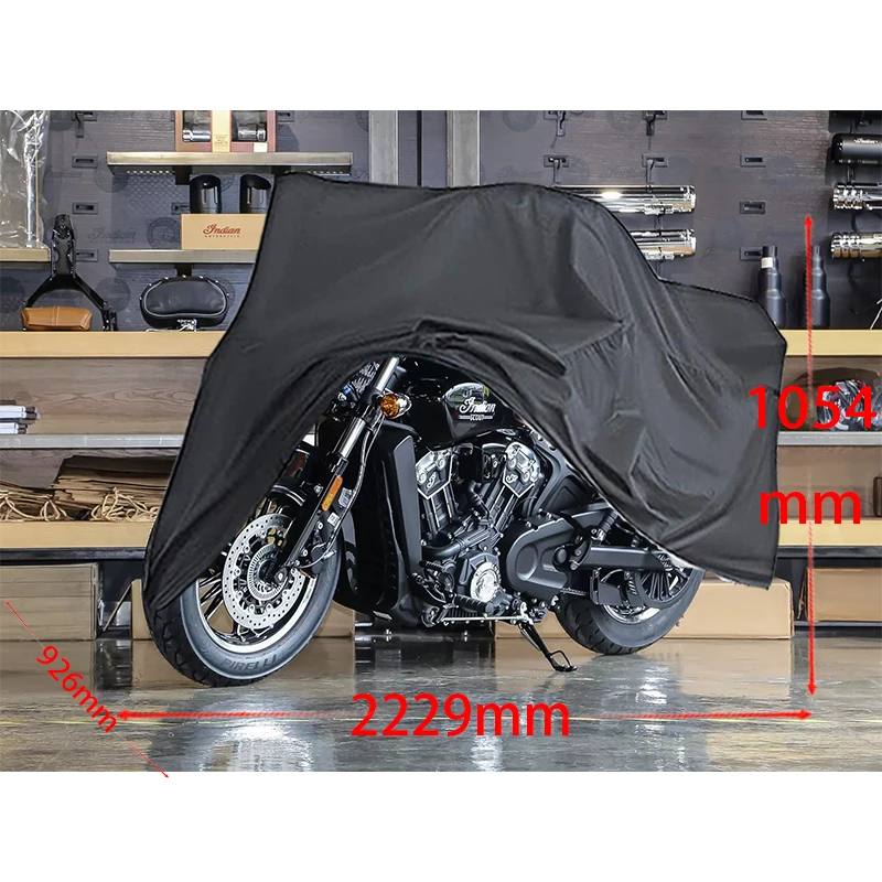 

For Indian Motorcycles Scout motorcycle cover Full car Sun protection dust no ear thickened Oxford clothcover