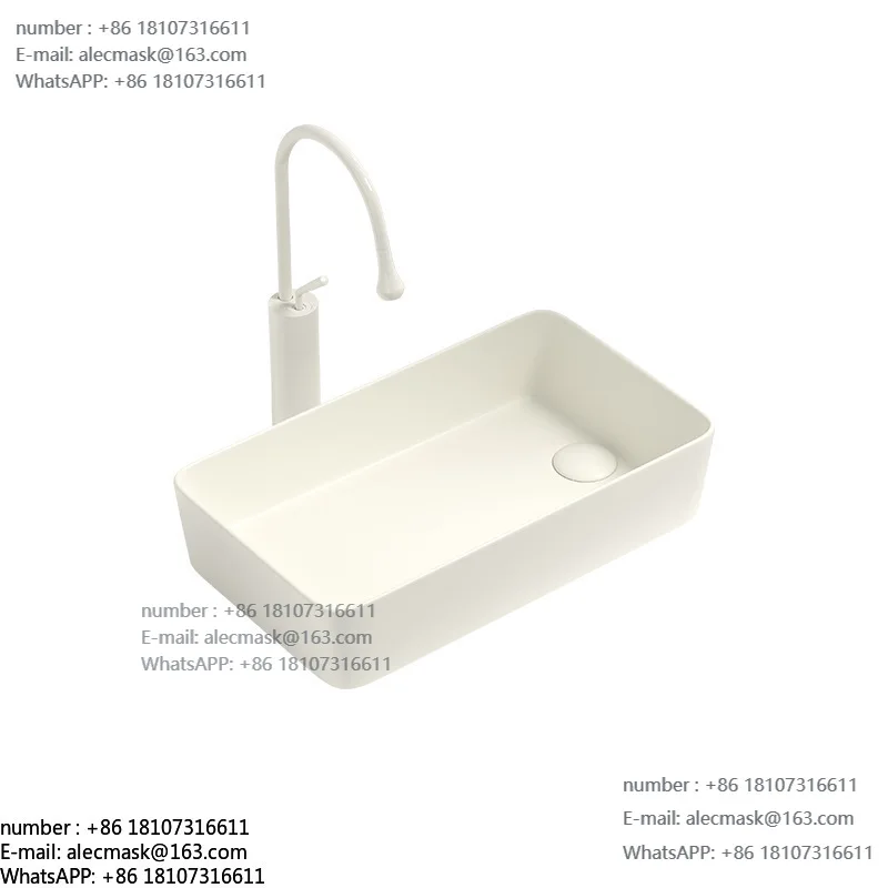 

Milk white side drainage ceramic household small simple combination balcony simple wind