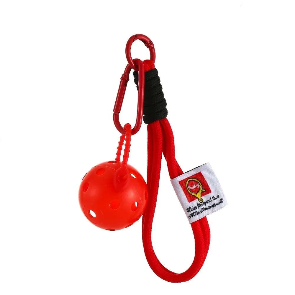 New Creative Pickleball Keychain Colorful Decorative Pickleball Pendant Mini Pickleball Key Ring for Pickleball Lovers