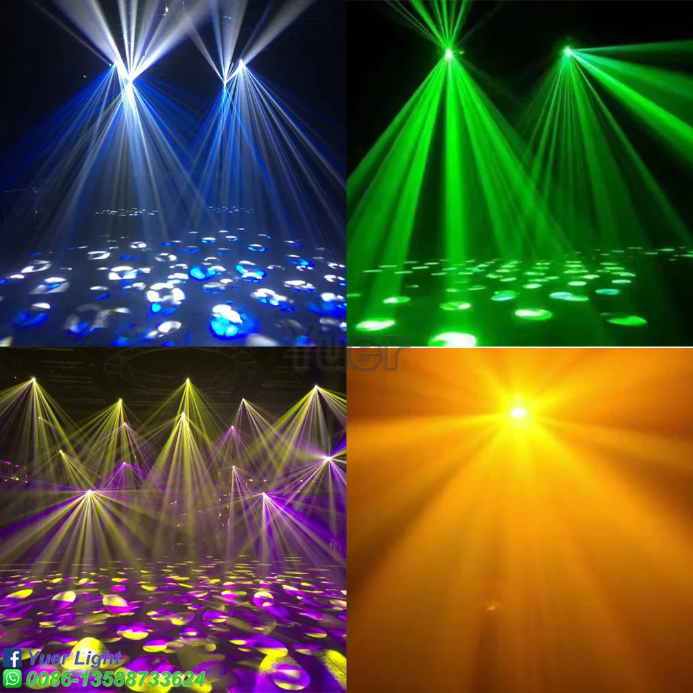 Imagem -06 - Assistente Beam Scanning Guia Roller Padrão Luz Voice Control dj Disco Party Bar Show Efeito Stage Pcs por Lote 180w 2r Dmx512