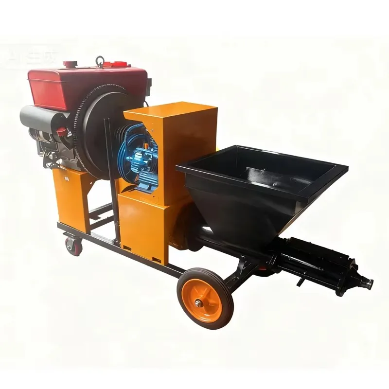 

Electric Mortar Spray Plaster Machine Cement Mortar Plaster Machine Customizable Weight Design Portable For Home Renovation