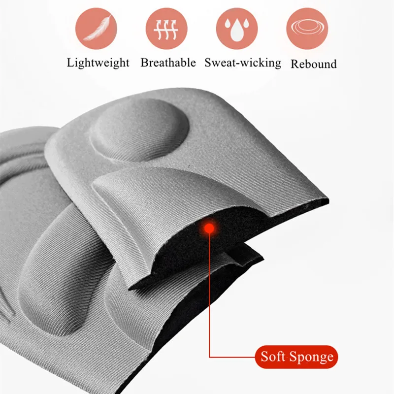 4D Memory Foam Cushion Orthopedic Insoles for Shoes Pain Relief Soft Flat Feet Arch Support Massage Plantar Fasciitis Sports Pad