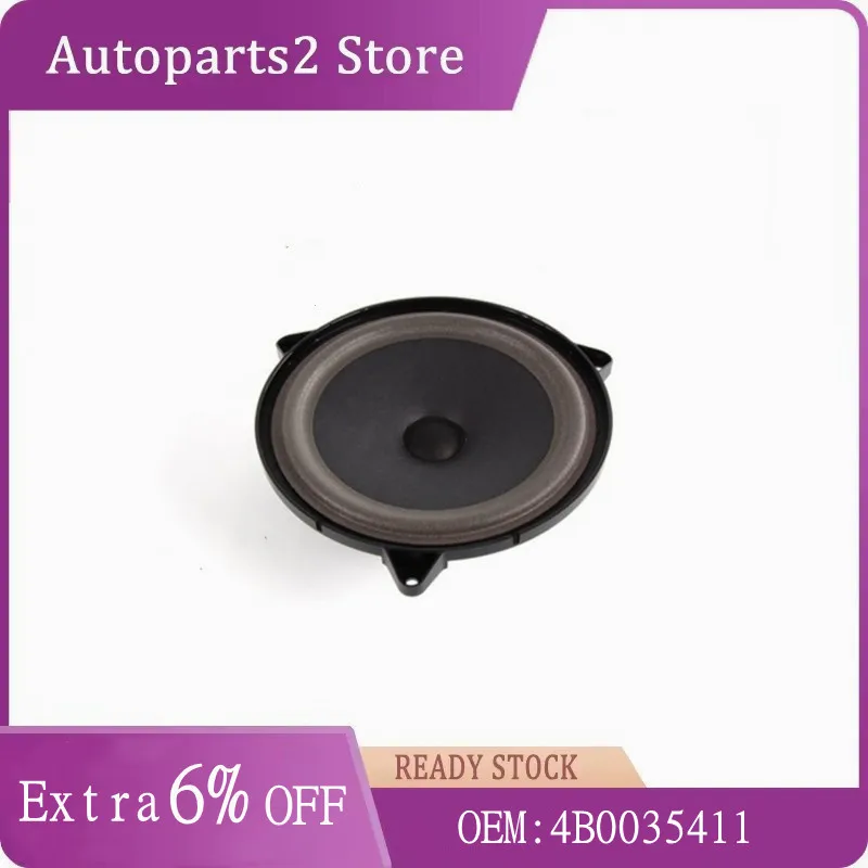 Original Brand New Door Bottom Mid-Bass Speaker 4B0035411 For Audi A6C5 1999-2005