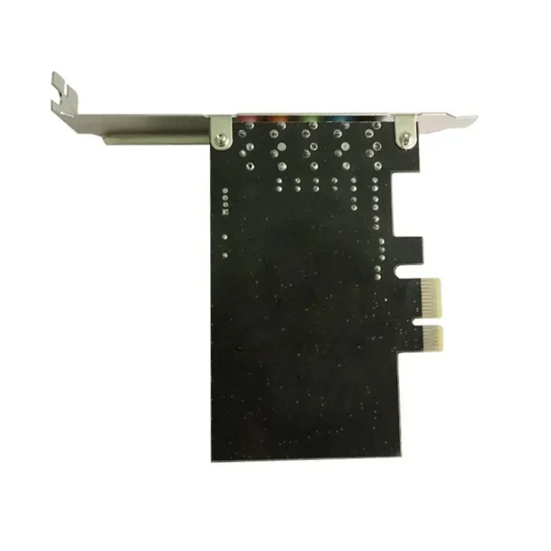 1 pcs 5.1 Desktop Computer Built-in Independent PCI-E8738 Stereo 6-channel Computer Cables Connectors PCIe Sound Card