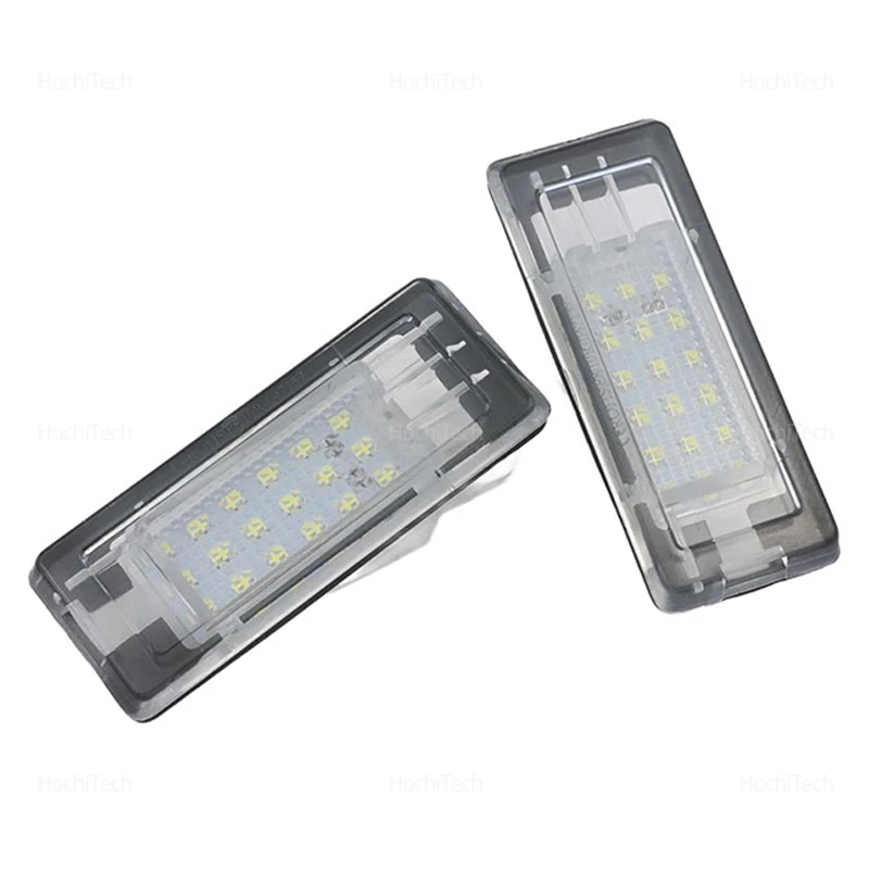 For Dacia Duster Renault Captur Kaptur Espace Fluence White Canbus Rear License Plate Light LED Scenic Latitude Laguna Modus Zoe - view 4
