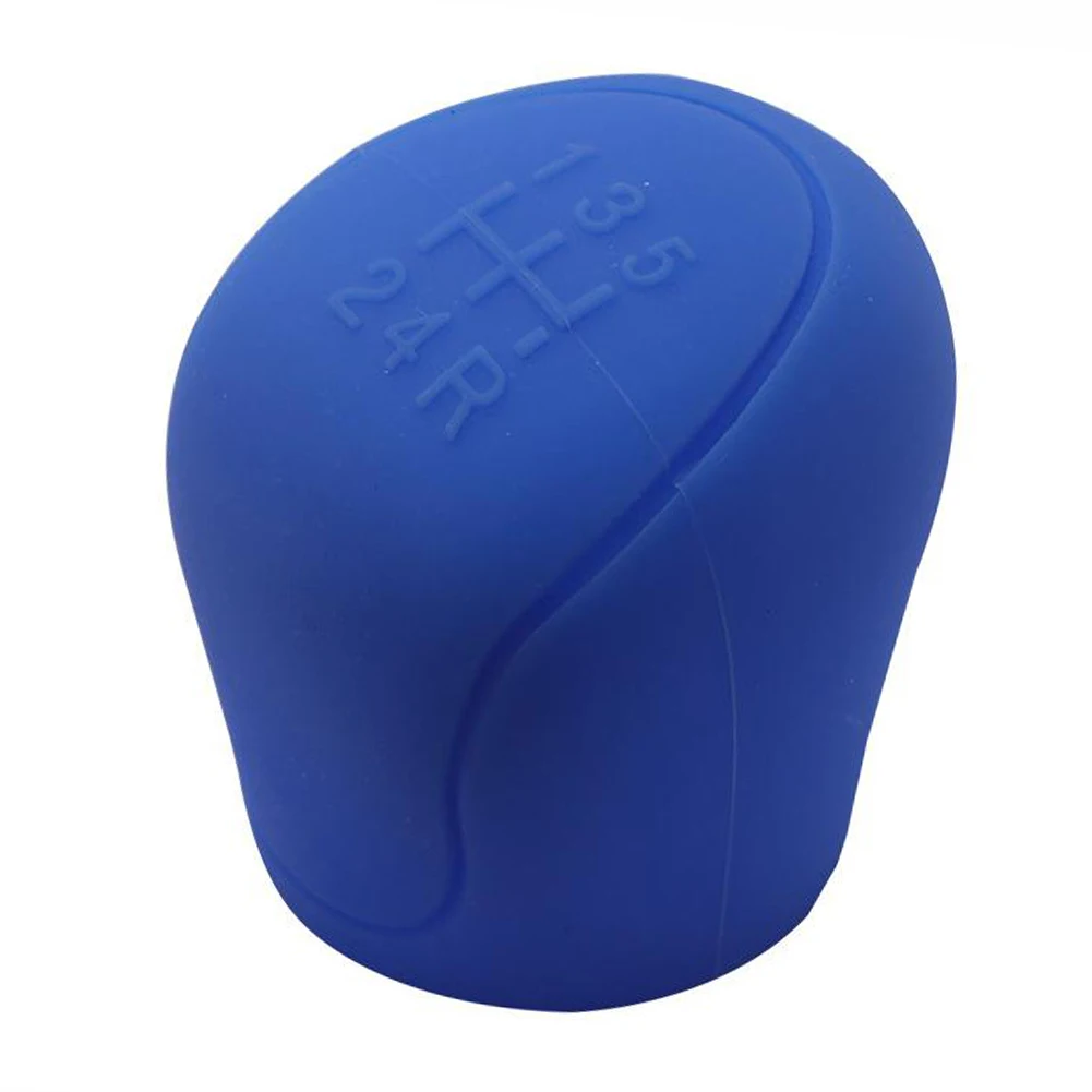 Car Interior Accessory Black Non-slip Gear Shift Protective Cover Comfortable Grip For 5-speed Vehicles Car Interior