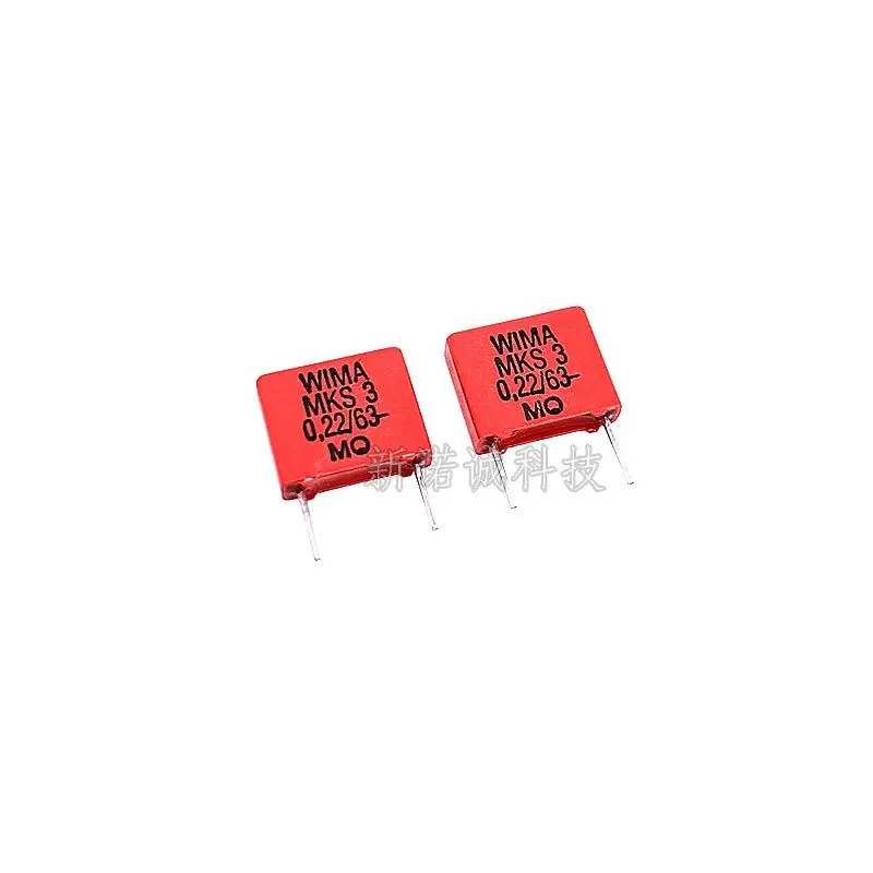 

10pcs/WIMA 63V 224 0.22UF 63V 220nF MKS3 Pin Distance 7.5 Audio Capacitor