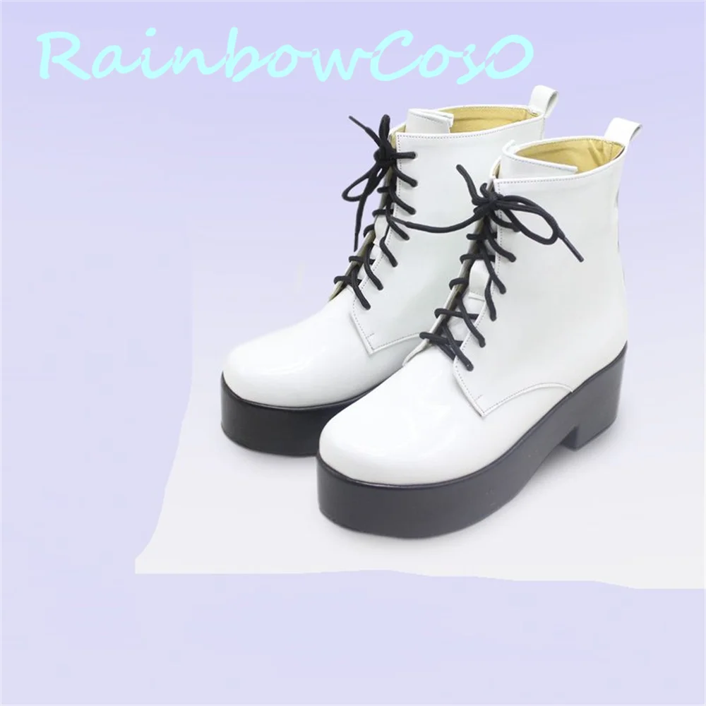 Virtual YouTuber vtuber hololive Minase Rio Cosplay zapatos botas juego Anime Halloween Navidad RainbowCos0 W2991