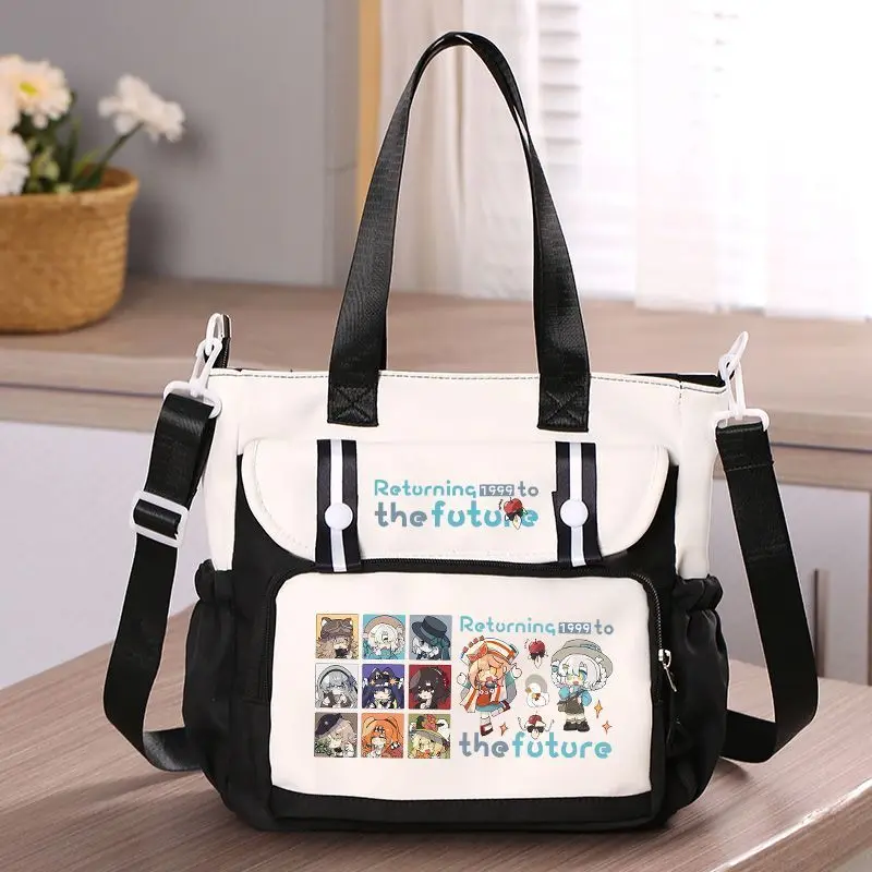 Reverse:1999 Anime Game Cos Thirty-Seven Sotheby Jiu Niangzi Etc. 2024 New Unisex Color Contrast Hand Tutoring Shoulder Bag Gift