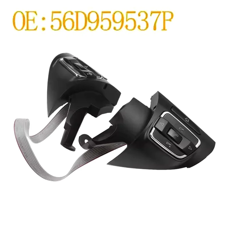 

56D959537B Multifunction Steering Wheel Combination Control Switch Car 56D959538A For VW Passat B7 Sharan 2011-2015
