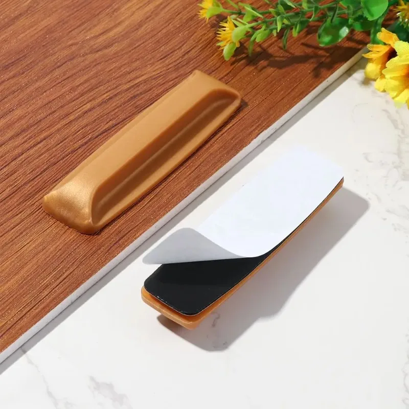 2 pçs multi-purpose colorido armário puxa auxiliar guarda-roupa janela porta puxa móveis decoração auto-adesivo alças retangulares