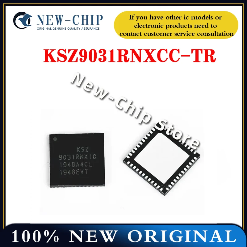 

2PCS-50PCS/LOT KSZ9031RNXCC-TR KSZ9031RNXCC QFN-48 New Original