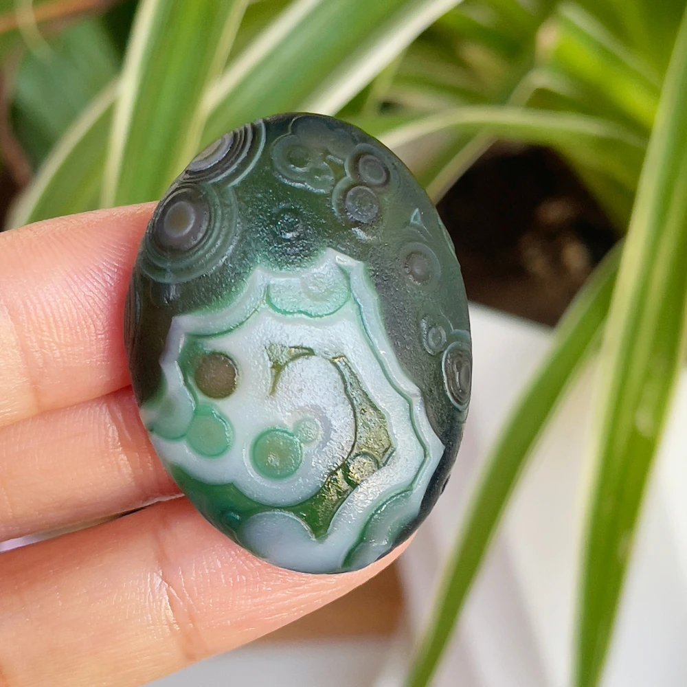 مجوهرات الحجر الطبيعي النقي الكسا العين العقيق حجر رائع حجر الخرز DIY بها بنفسك صنع المجوهرات الأحجار الخام ديكور المنزل