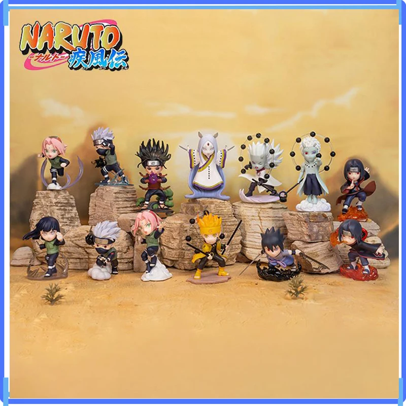 

Фигурка Naruto Sasuke Haruno Sakura Itachi obmadito Senju Hashirama Otsutsuki Kaguya Kakashi фигурка игрушка подарок на день рождения