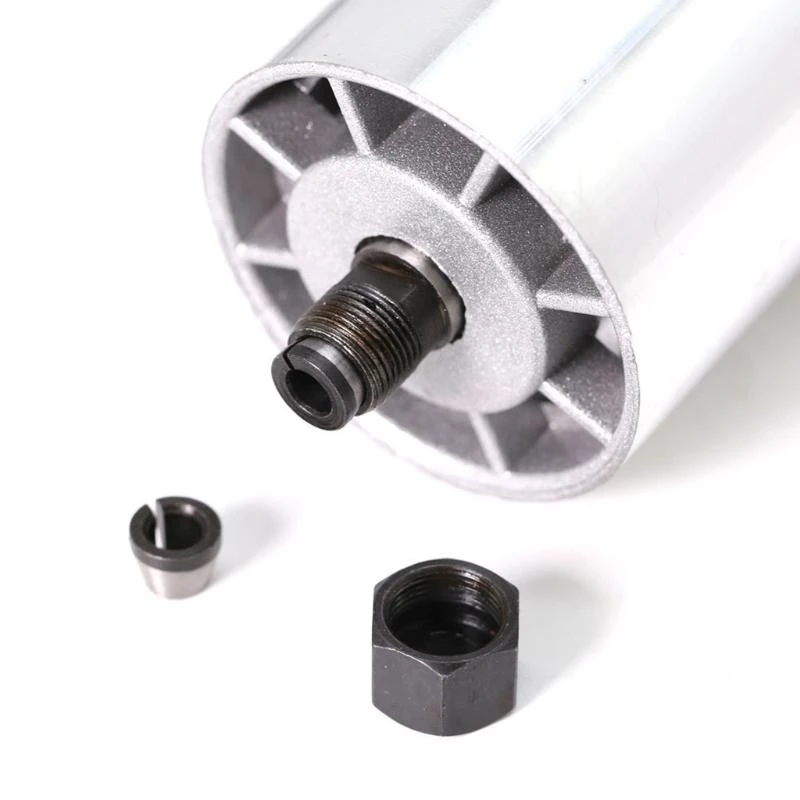 D84F 6mm 6.35mm 8mm Collet Chuck Adapter With Nut Engraving Trimming Machine Electric Router High Bit Hss Steel