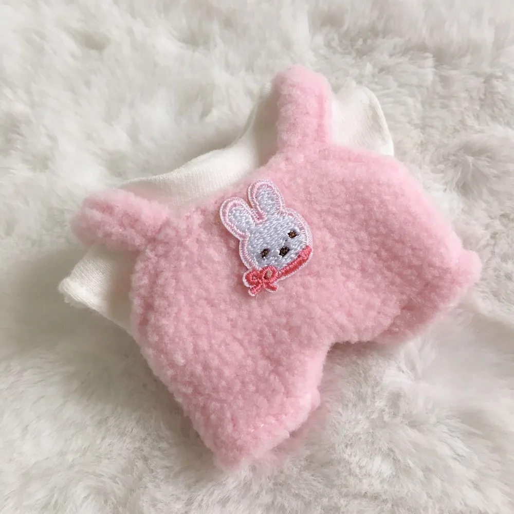 Algehele katoenen poppenkleertjes Cartoon vervangende outfit Gevulde pop Pluche pak DIY-kleding Veranderende knuffels Kleding