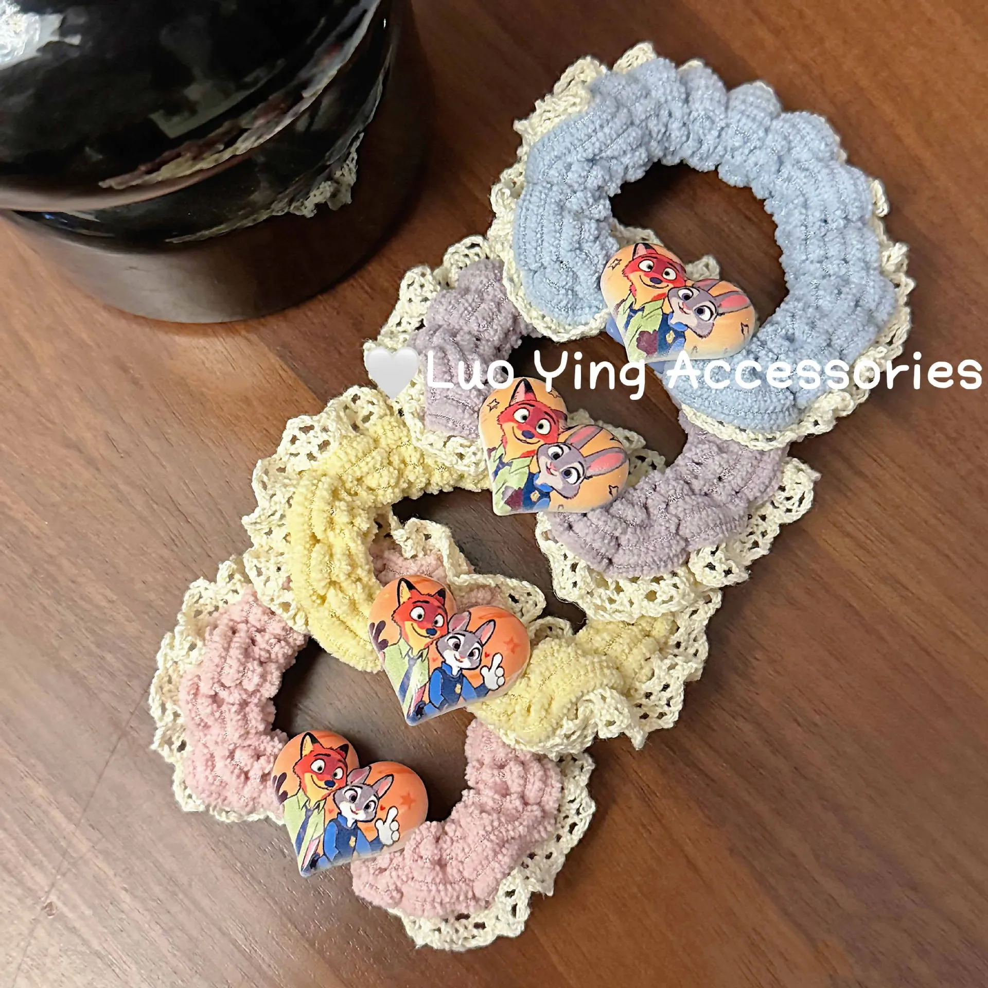 10/50 جديد لـ Zootopia 2 أربطة شعر وربطات شعر عالية المرونة ومتعددة الاستخدامات ربطات شعر حلوة وإكسسوارات هدية الكريسماس #2