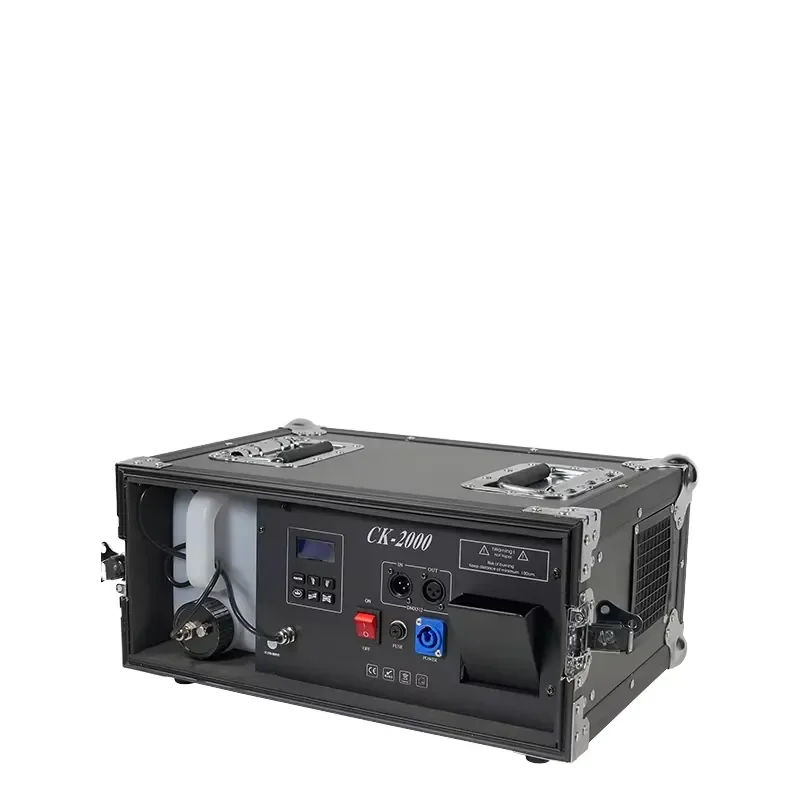 Professional 2000W DMX Hazer for Wedding Stage DJ Nightclub Bar Disco Smoke SFX Effect with Remote Control for Party Haze