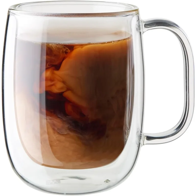 Henckels Coffee Mug 2 Piece, Clear