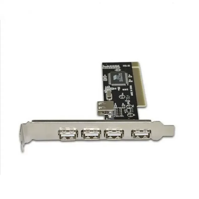 PCI to USB 2.0 Adapter Card with VIA Chip Internal USB Expansion Card Plug and Play