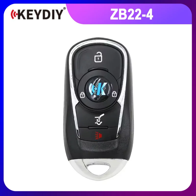 KEYDIY KD ZB22-4 Universal Smart Remote Key 4 Buttons for Buick Style