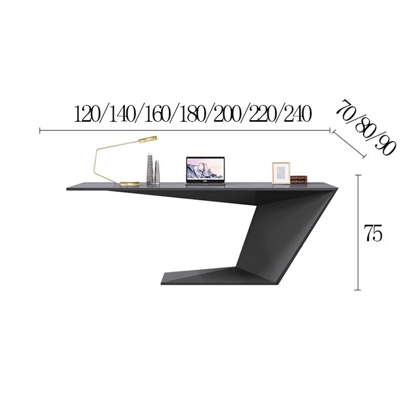 Desktop Executive Storage Office Desk Workbench Writing Work Table Study Computer Tavolo Scrivania Ufficio Office Furniture