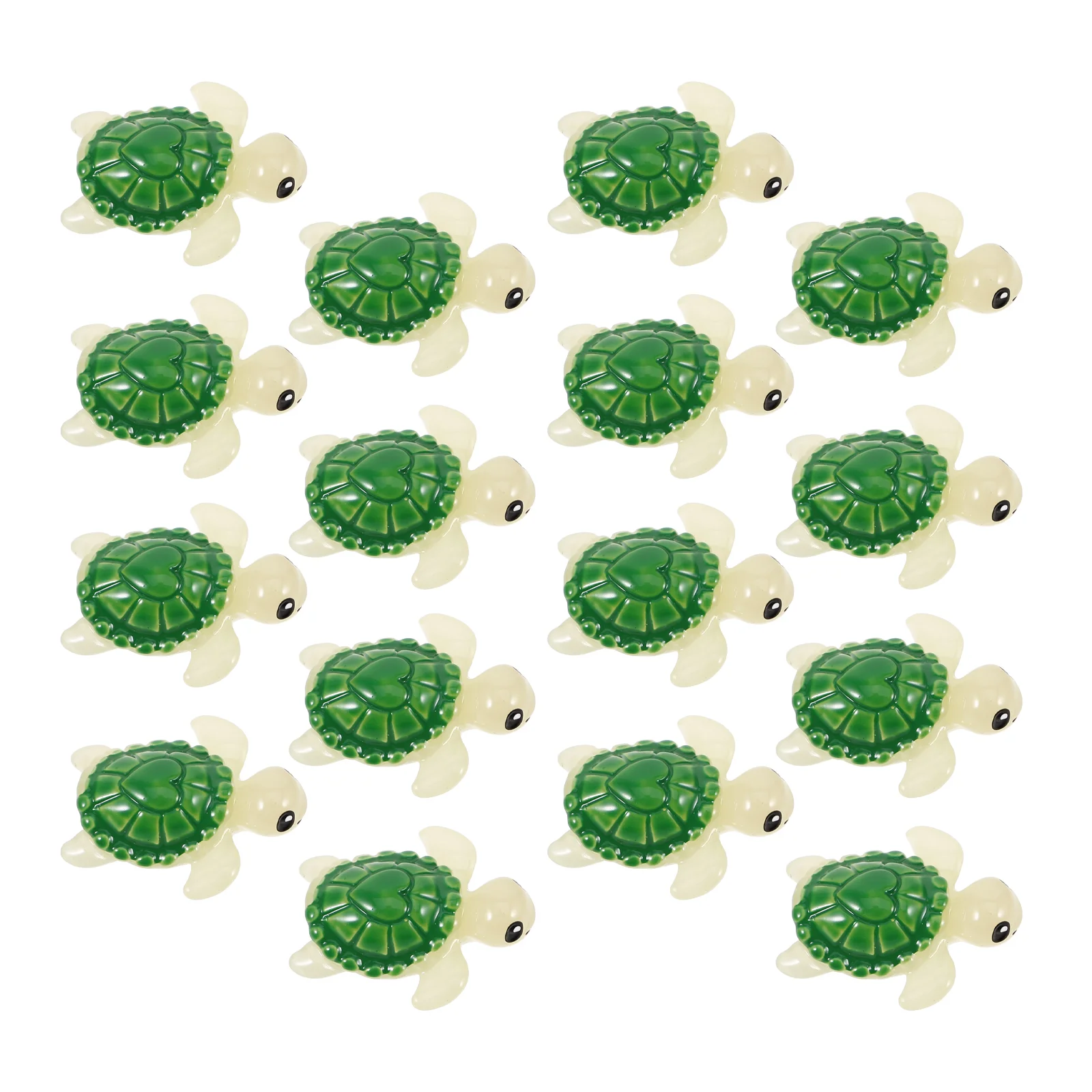 

24 Pcs Mini Turtle Model Toys Resin Figures Synthetic Tortoise Animals Desktop Miniature Figurine Decorative Turtles