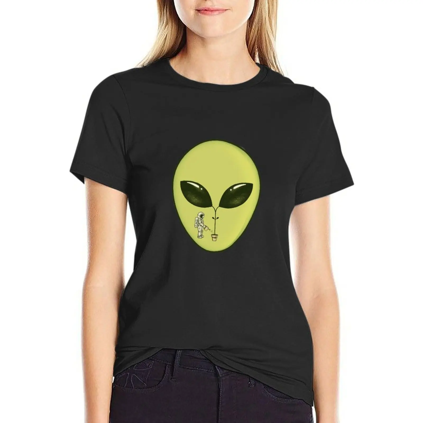 

Conspiracy Growth T-Shirt summer top cute tops hippie clothes Women clothing