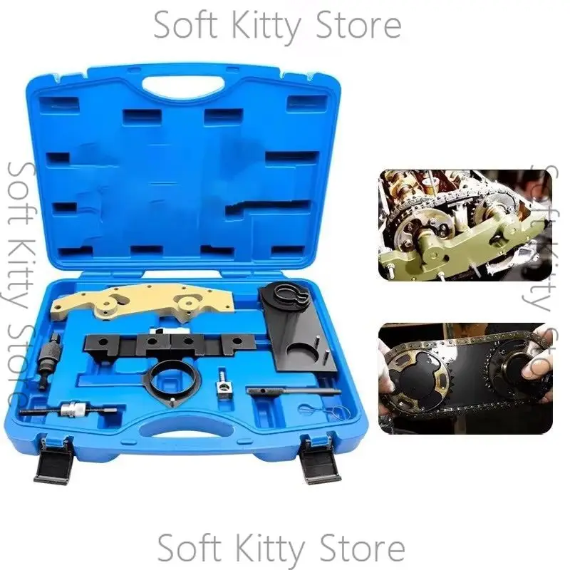 Double Vanos Master Camshaft Alignment Lock Timing Tool for M52TU M54 M56 Engine Synchronization Repair Equipment