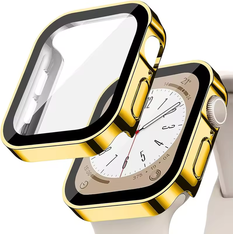 Tempered Glass+Cover For Apple Watch 11 10 9 8 7 46mm 42mm PC Bumper Screen Protector Case iWatch Series 7 6 5 4 SE3 44 40 45mm - Image 31