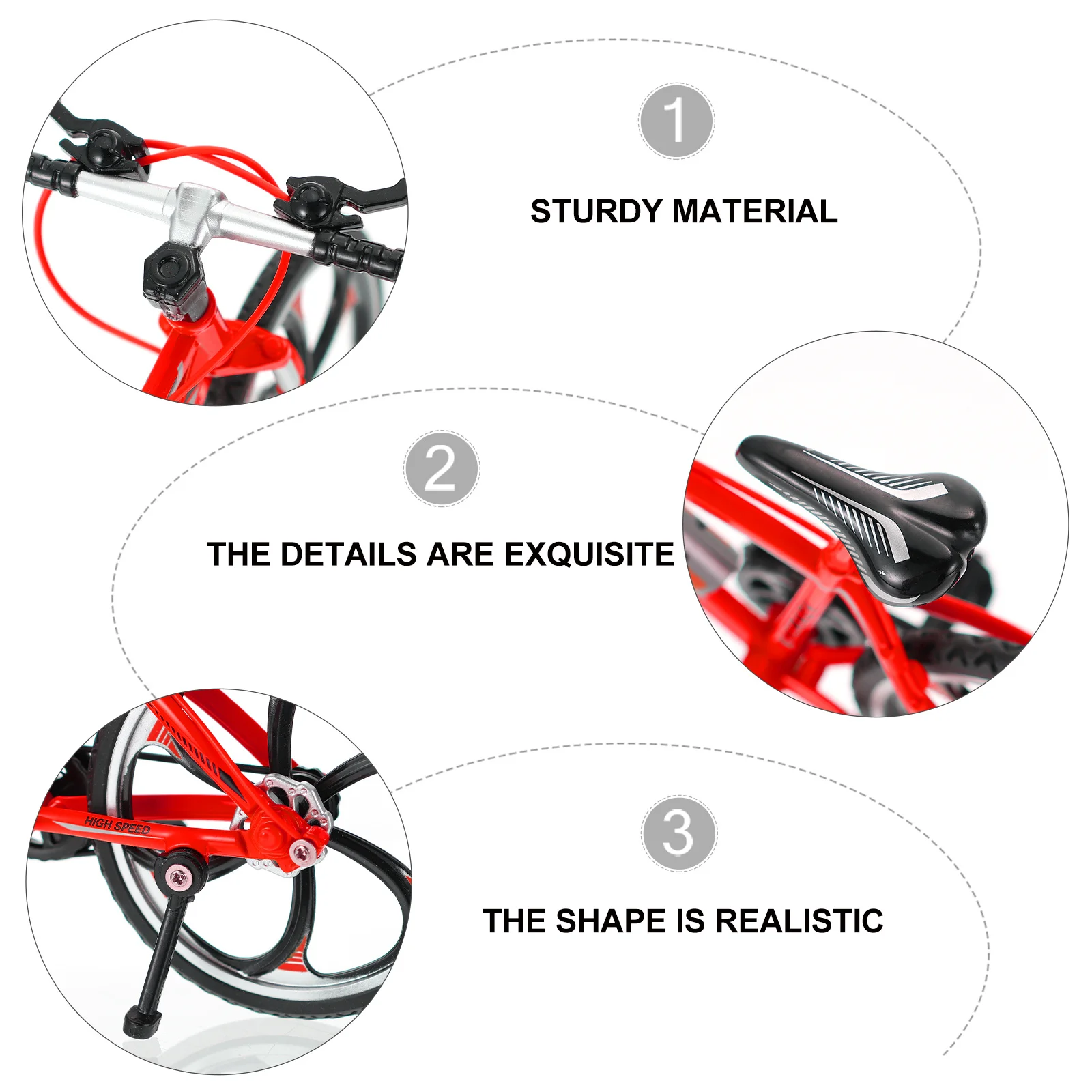 1pc Mini punta delle dita in lega per bici da dito per alleviare lo stress Desktop portatile Sport Prop Regalo di compleanno Decorazione della casa Bambini Adulti