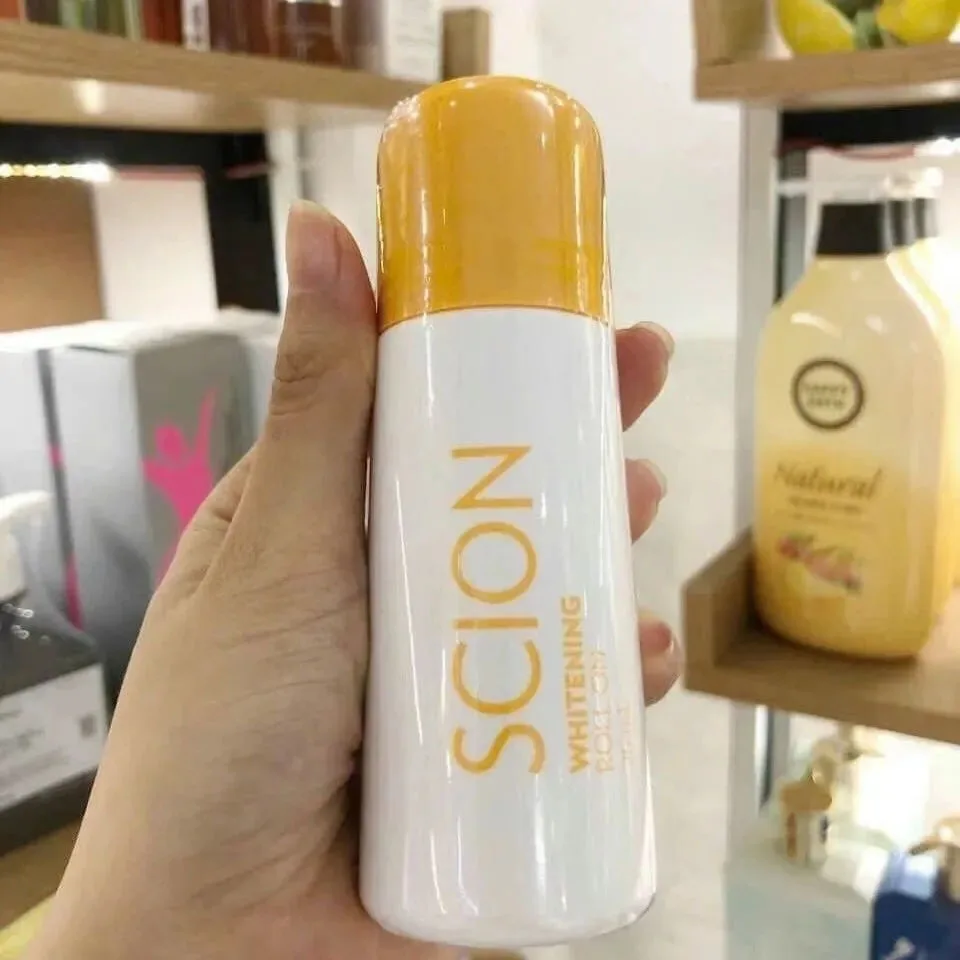 Scion Whitening Roll-On Armpit Antiperspirant Deodorant 75ml Reduce Excessive Perspiration Brighten Moisturize Delicate Skin