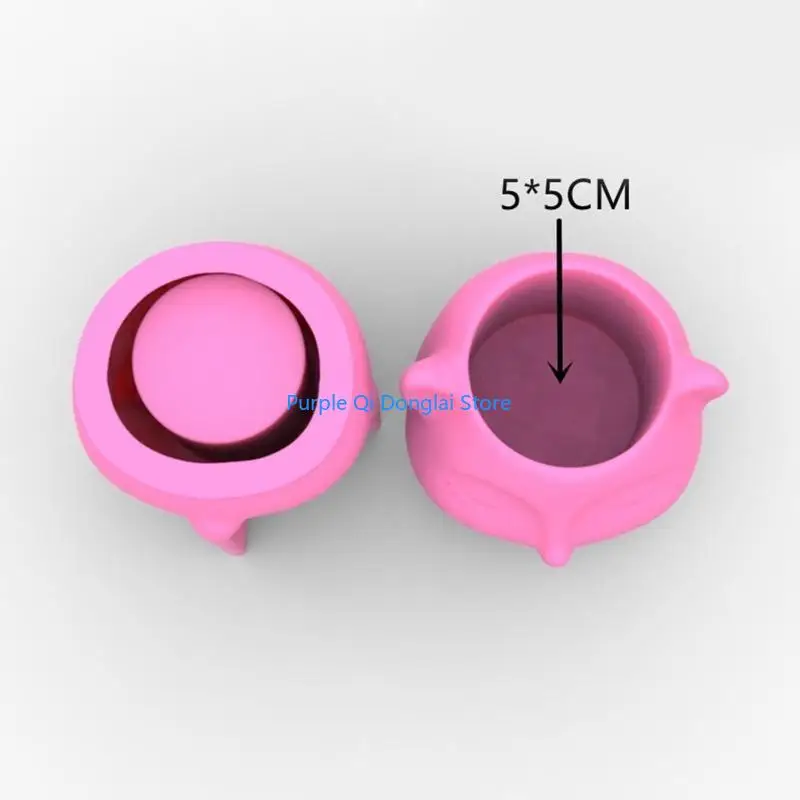 

L21E Holder Resin Mold,Cement Gypsum Flowerpot Silicone Mold Candlestick Mold