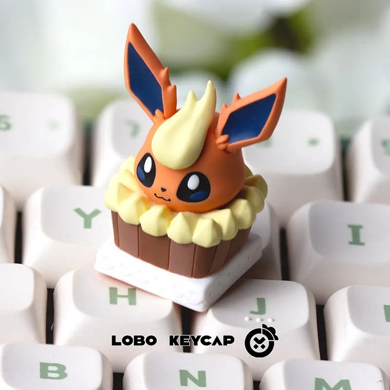 keycap-lobo-serie-cupcake-pokemon-eevee-figura-de-anime-para-substituir-o-tecla-esc-do-teclado-decoracao-para-gamers-modelo-de-ornamento-colecionavel