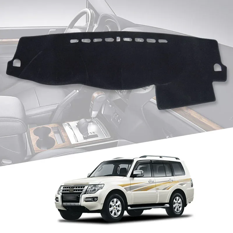 

Dashboard Cover Pad for Mitsubishi Pajero MK2 Shogun 2008-2020 Dash Mat Dashmat Car Accessories Sunshade Carpet