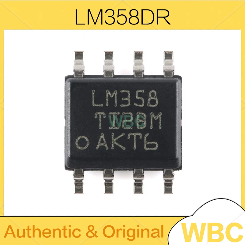 20Pcs/Lot LM358DR LM358 SOIC-8 Dual Channel Operational Amplifier IC Chip new original